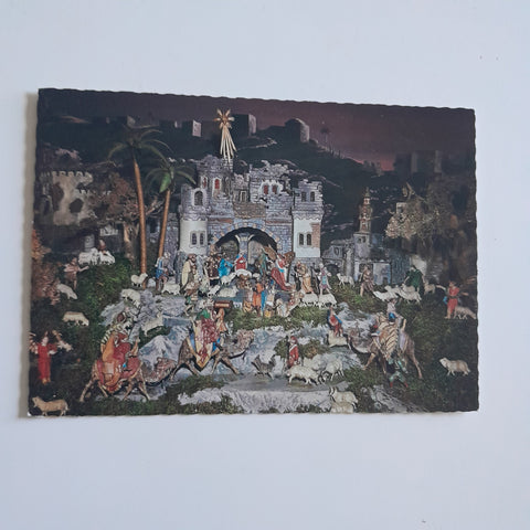 AK Krippenmuseum Saalfelden Orientalische Krippe.