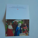 Billett Geburt Christi von Jean Hey, 15. Jh.