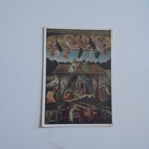 AK Krippendarstellung. Sandro Botticelli. National Gallery.