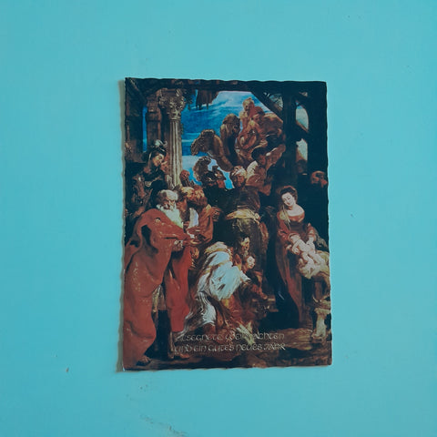 AK Anbetung von den Weisen von Peter Paul Rubens.