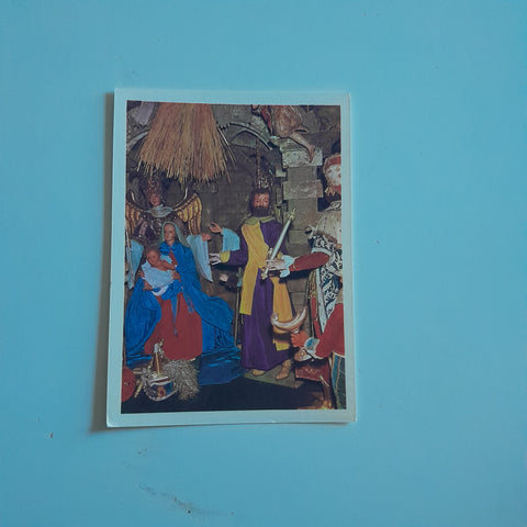 AK Rokokokrippe aus dem Jahre 1770 in der Pfarrkirche Axams.