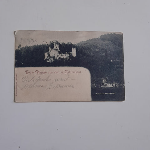 AK Ruine Peggau aus dem 15. Jh.
