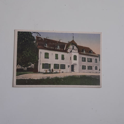 AK Semriach. Georg Rauch Haus Gasthof Fleischhauerei.