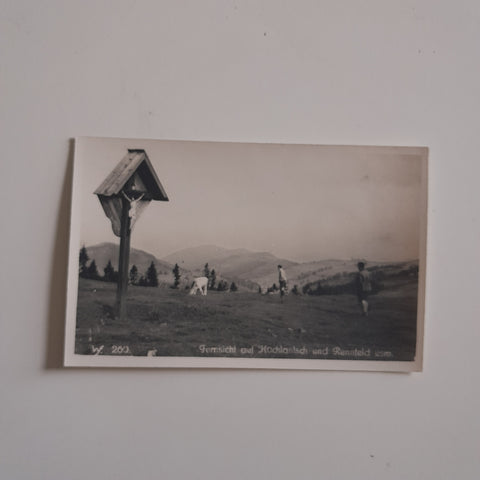 AK Fernsicht auf Hochlantsch und Rennfeld.