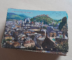 Konvolut 100 Ansichtskarten Salzburg. Kleinformat.