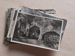Konvolut 45 Ansichtskarten Salzburg. Friedhof und Katakomben St. Peter.