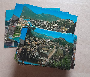 Konvolut 100 Ansichtskarten Salzburg. Bunt. Großformat.
