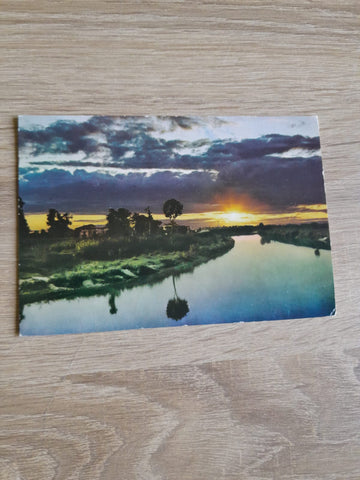 AK Latisana. Tramonto sul Tagliamento.