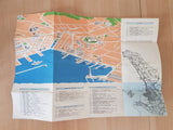 Trieste Stadtplan. (Pianta della Citta) 1955.