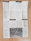 Trieste Stadtplan. (Pianta della Citta) 1955.