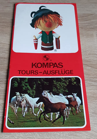 Prospekt Kompas Tours - Ausflüge. (Ljubljana, Lipica, Postojna, Plitvice, Bled, Opatija, Pula, Rovinj, Portoroz, Koper usw.)