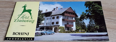 Prospekt Bohinj. Hotel Zlatorog.