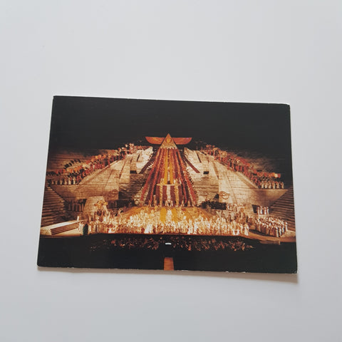 AK Verona. Stagione lirica Aida. Il trionfo.