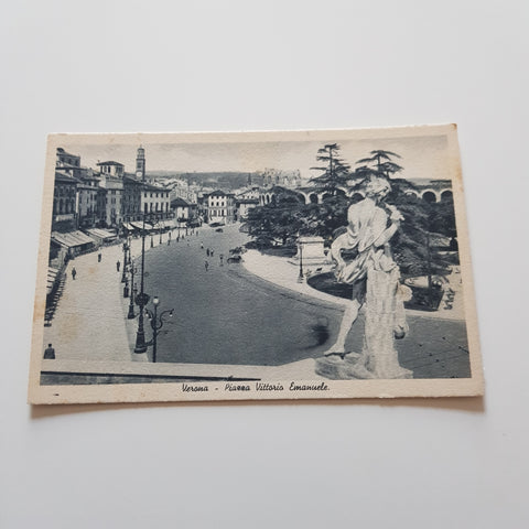 AK Verona -Piazza Vittorio Emanuele.
