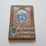 Leporello Ricordo di Verona. 24 Vedute.