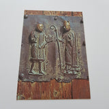 AK Verona Chiesa di S. Zeno. Porta bronzea. S. Zeno e l'imperatore Gallieno.