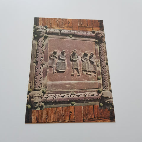 AK Verona Chiesa di S. Zeno. Cristo davanti a Pilato.