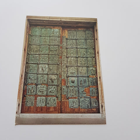 AK Verona Chiesa di S. Zeno. Porta Bronzea di S. Zeno.