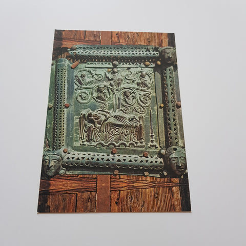 AK Verona Chiesa di S. Zeno. Porta Bronzea di S. Zeno. Generazione di Jesse.