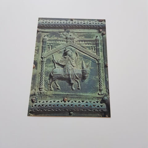 AK Verona Chiesa di S. Zeno. Porta Bronzea di S. Zeno. Il profeta Balaam.