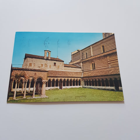 AK Verona Basilica di S. Zeno. Chiostro Romanico.