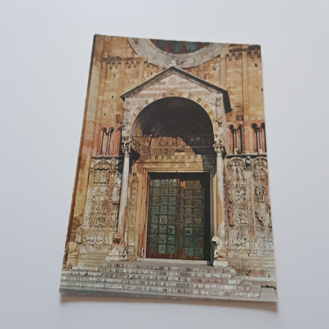 AK Verona Basilica di S. Zeno. Il portale.