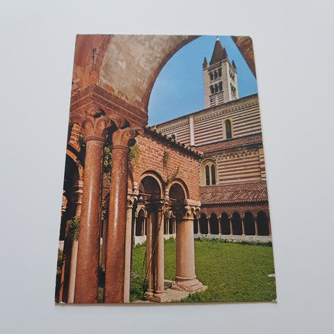 AK Verona. Basilica S. Zeno. Chiostro Romanico Gotico.