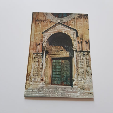 AK Verona. Basilica S. Zeno. Il Portale.