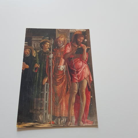 AK Verona. Basilica S. Zeno. Trittico del Mantegna.