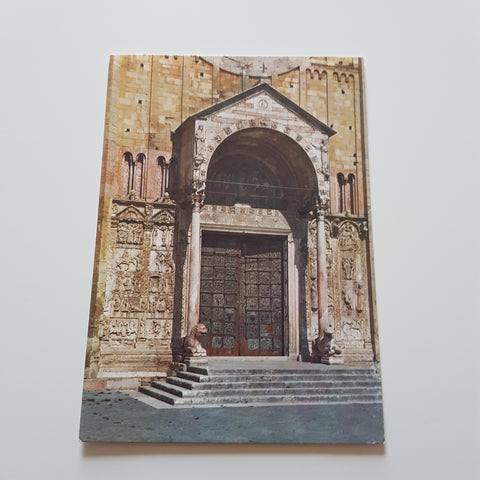 AK Verona. Chiesa di S. Zeno. Il Portale.