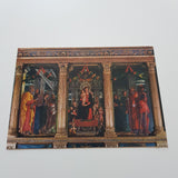 AK Verona. Chiesa di S. Zeno. Trittico di A. Mantegna.