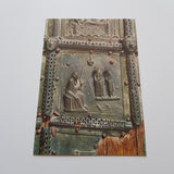 AK Verona. Chiesa di S. Zeno. Particolare del Portale S. Zeno che pesca.