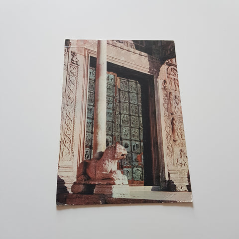 AK Verona. Basilica di S. Zeno. Il Portale.