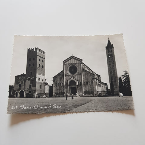 AK Verona. Basilica di S. Zeno.
