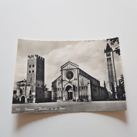 AK Verona. Basilica di S. Zeno.