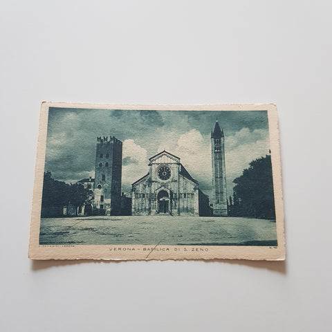 AK Verona. Basilica di S. Zeno.
