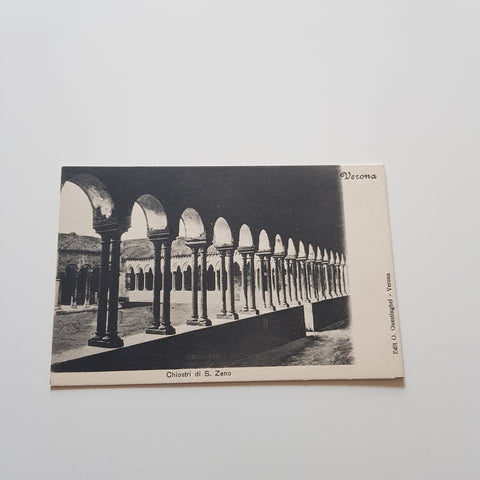 AK Verona. Chiostro di S. Zeno.