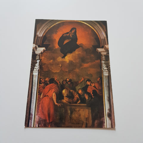 AK Verona. Duomo. Tiziano La Vergine Assunta.