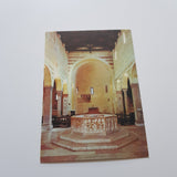 AK Verona. Duomo di San Giovanni in Fonte. Interno della chiesetta romanica.