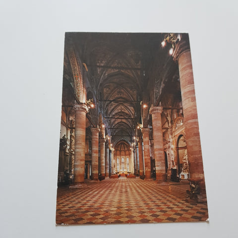 AK Verona. Chiesa di S. Anastasia Interno.