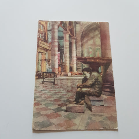 AK Verona. Chiesa di S. Anastasia. (Da acquarello di G. Zancolli)