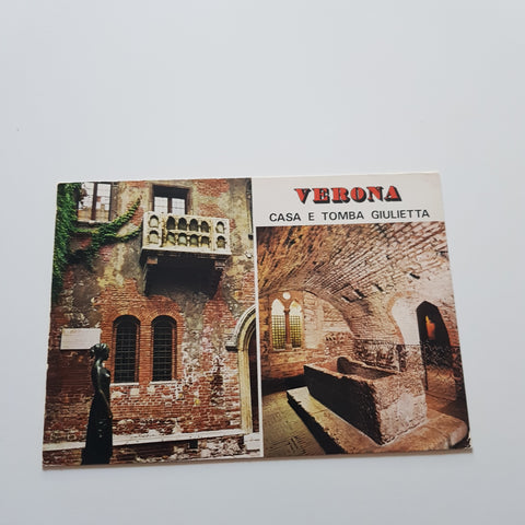 AK Verona Casa e Tomba Giulietta.