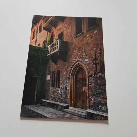 AK Verona Casa di Giulietta. Il Balcone.
