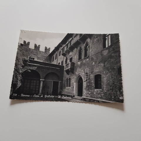 AK Verona. Casa di Giulietta. Il Balcone.