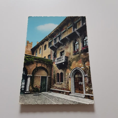 AK Verona. Casa di Giulietta. Il balcone.