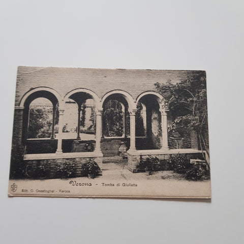 AK Verona. Tomba di Giulietta.