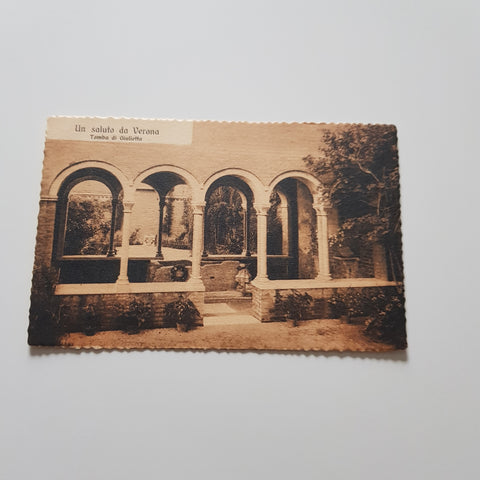 AK Verona. Tomba di Giulietta.
