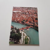 AK Verona. Veduta aerea dell'Adige von Castelvecchio.