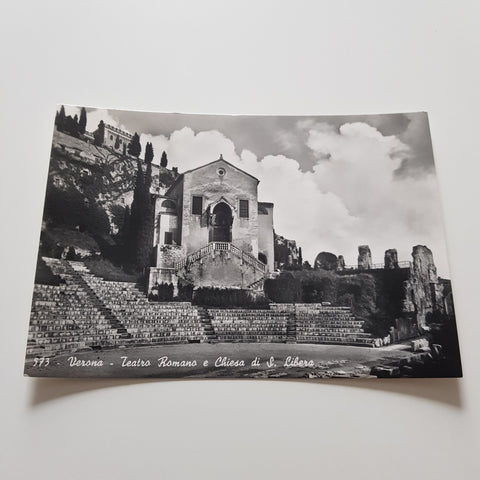 AK Verona Teatro Romano e Chiesa di S. Libera.