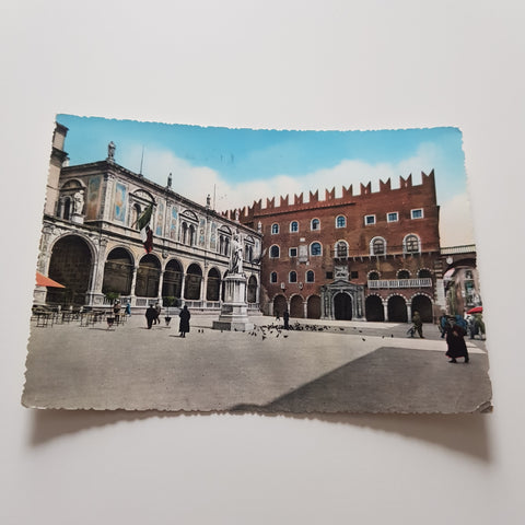 AK Verona Piazza dei Signori.